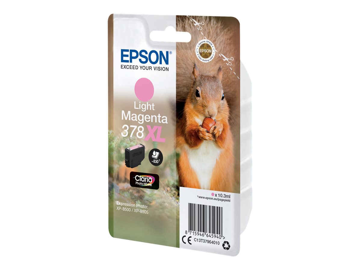 EPSON Singlepack Light Magenta 378XL Tintenpatrone Verpackung