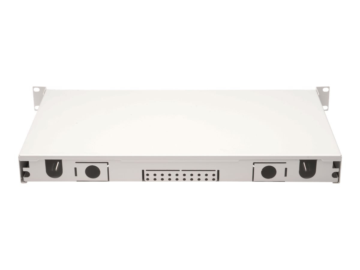 DIGITUS Ausziehbare Glasfaser - Spleisbox 1U Detailansicht