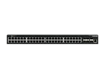 INTELLINET 54-Port L3 Fully Managed PoE+ Switch Rückansicht