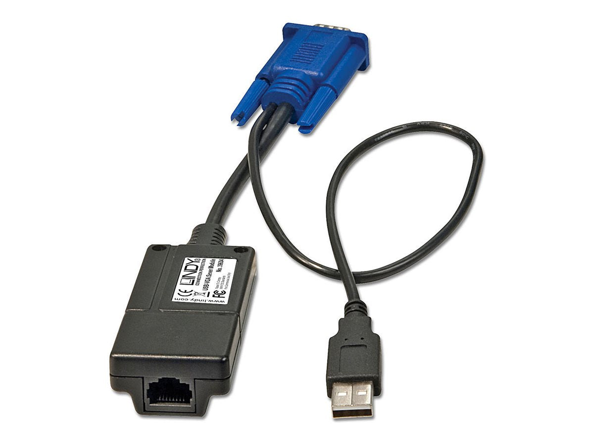 LINDY CAModul USB und VGA für CAT-32 IP - Verpackung