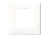 METZ CONNECT Abdeckplatte 80x80mm reinweiss E-DAT C6