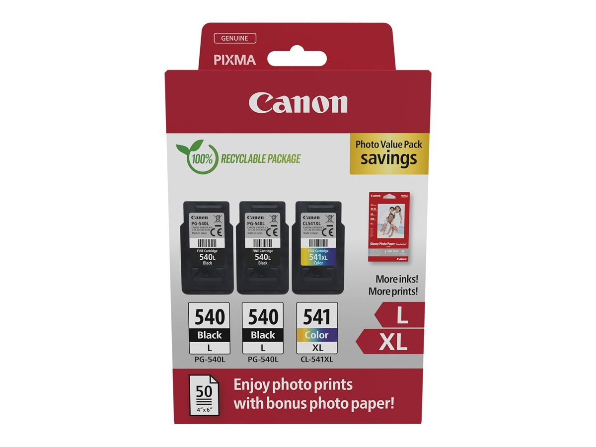 CANON PG-540Lx2/CL-541XL Tintenpatrone Vorderansicht