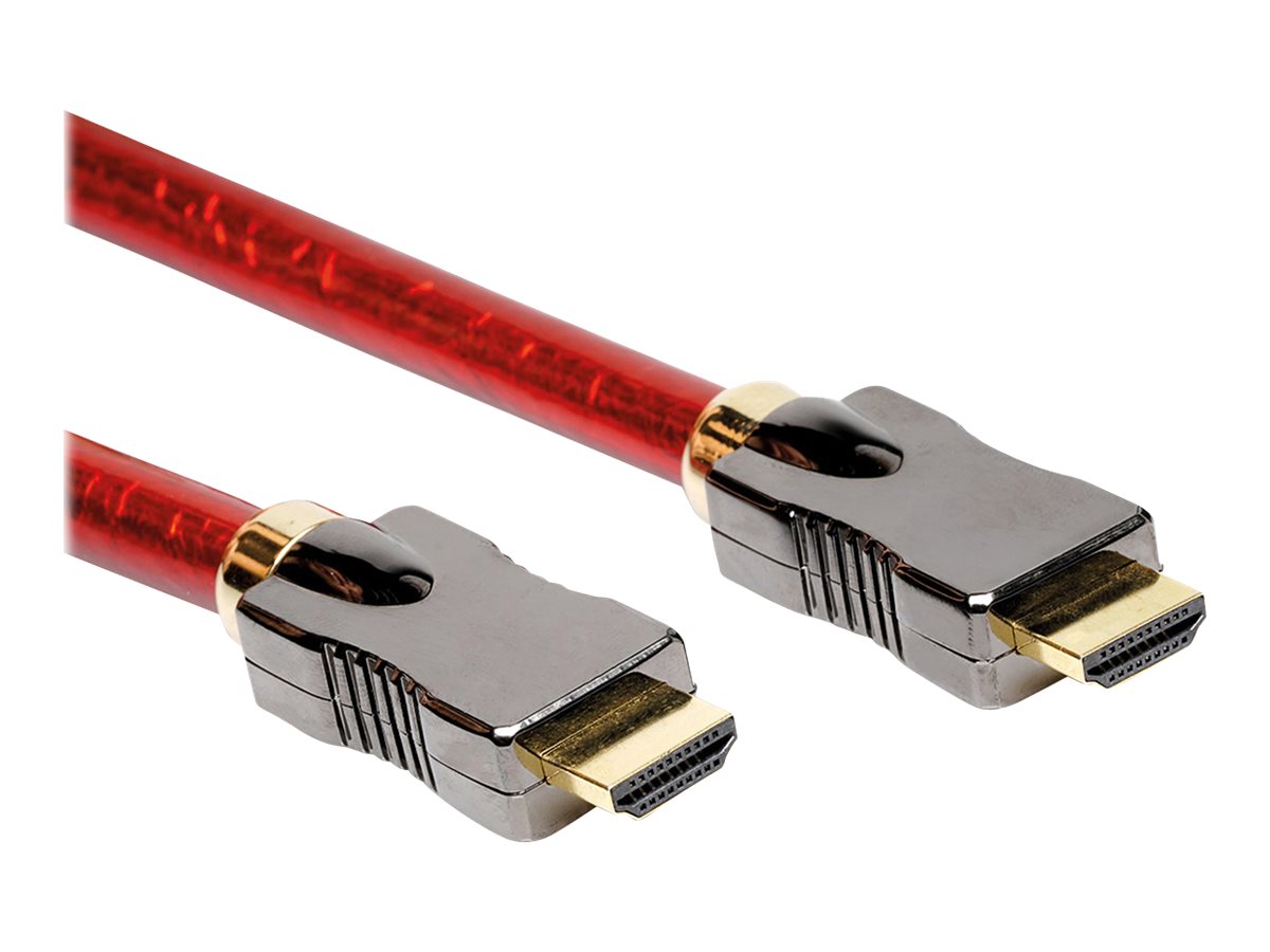 ROLINE 8K HDMI Ultra HD Kabel mit Ethernet ST/ST rot 2m - Verpackung