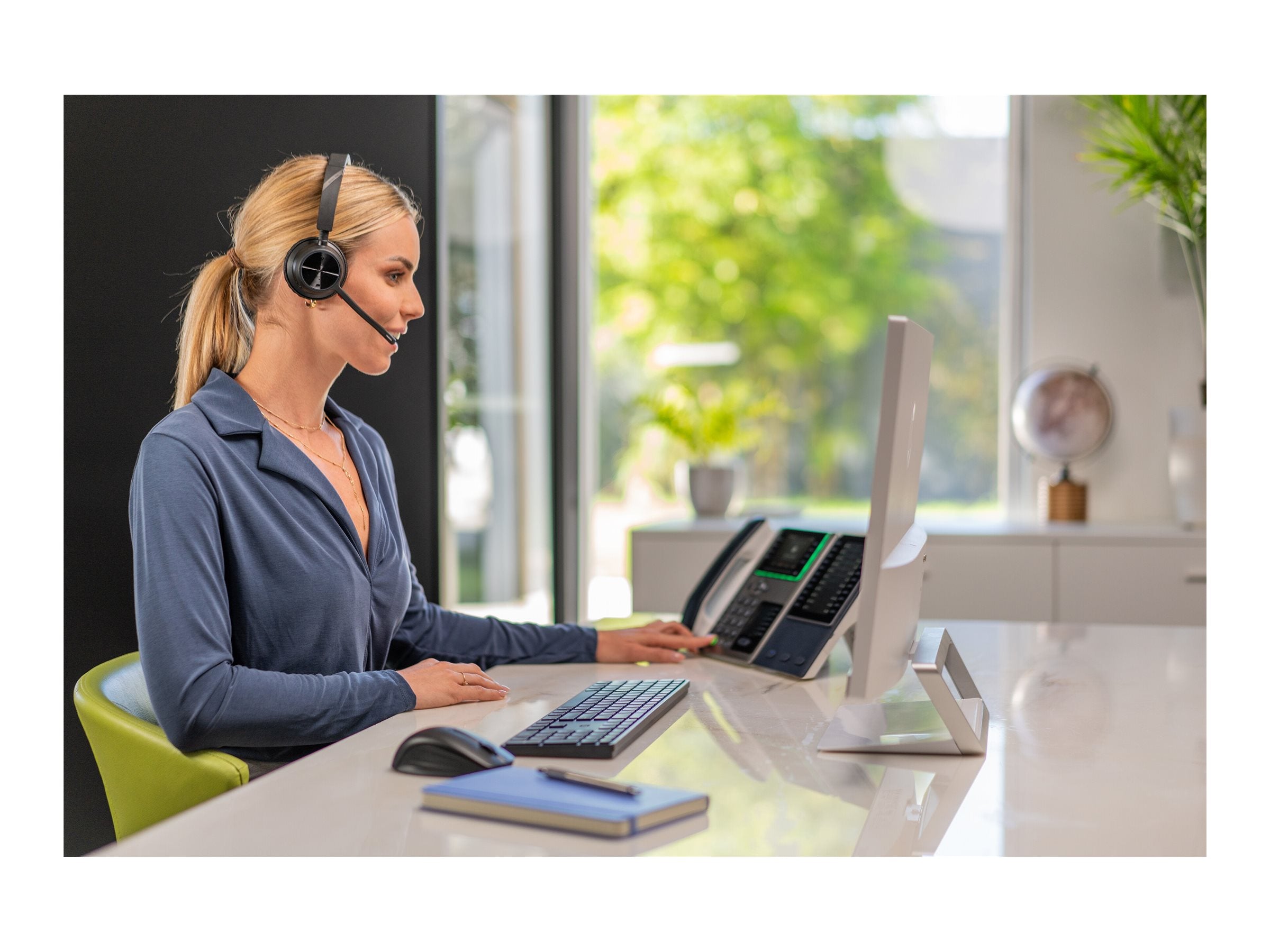 HP Poly Voyager 4310 USB-C Headset Vorderansicht