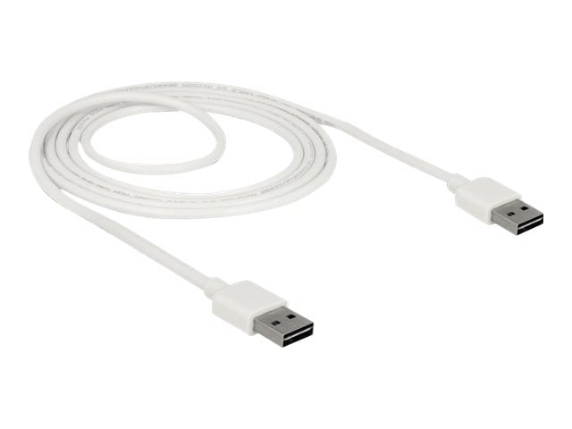 DELOCK EASY-USB 2.0 Typ-A Stecker 2 m - Vorderansicht