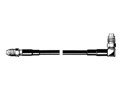 PROCOM 2 m RG 58 Xtra Low Loss Koaxialkabel Vorderansicht