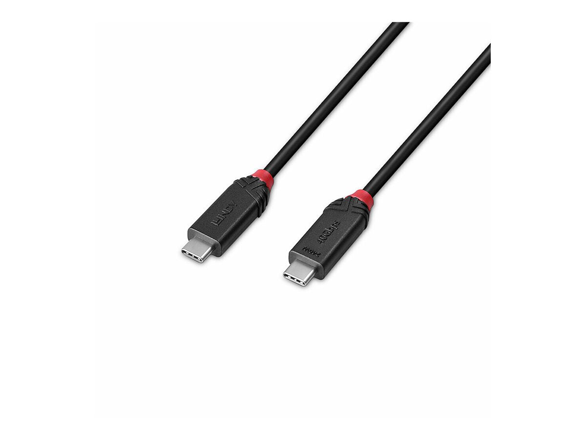 LINDY 2m USB4 240W Typ C Kabel Vorderansicht