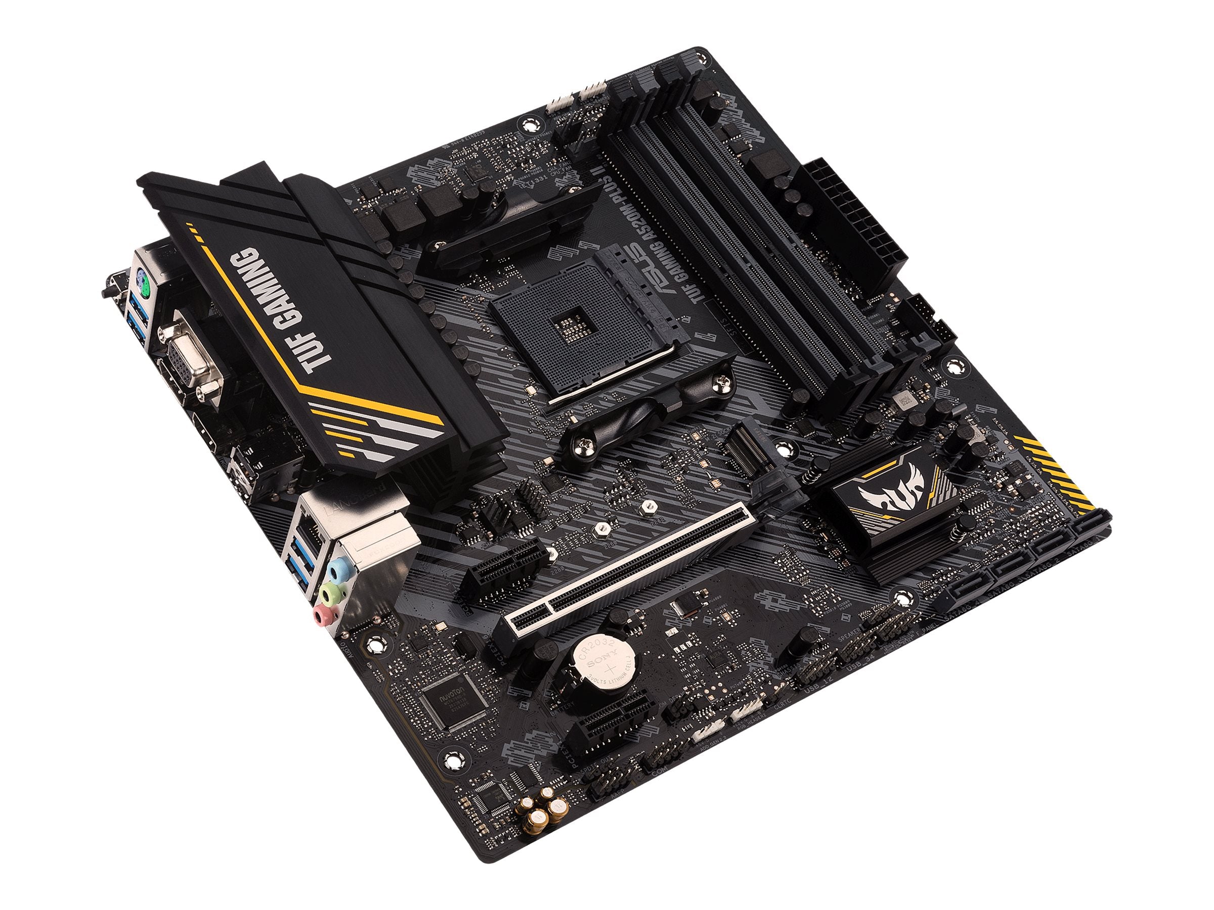 ASUS TUF GAMING A520M-PLUS II Seitenansicht