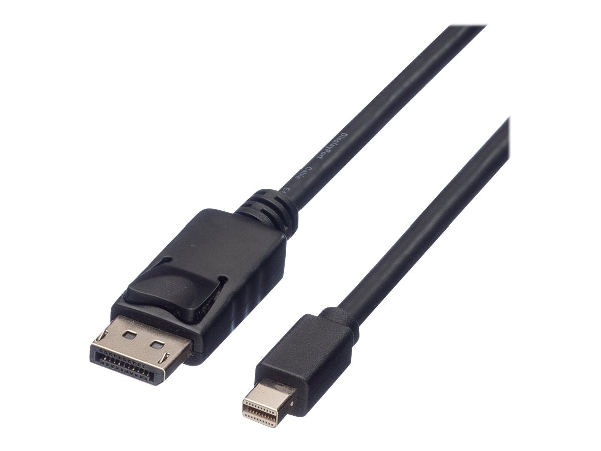 ROLINE DisplayPort Kabel DP ST - Mini DP ST schwarz 5m Verpackung