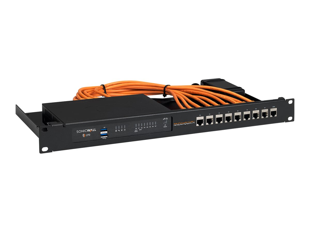 RACKMOUNT Rackmount SonicWall TZ270W TZ370W TZ470W industrial Vorderansicht