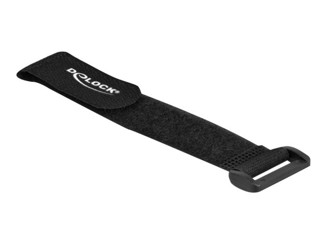 DELOCK Klett-Kabelbinder mit Schlaufe Vorderansicht
