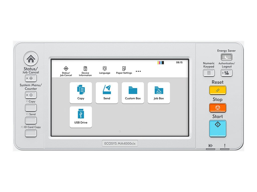 KYOCERA ECOSYS MA4000CIX MFP colour laser Legal 216x356mm A4 40ppm Copy 40ppm Print 250sheets USB LAN