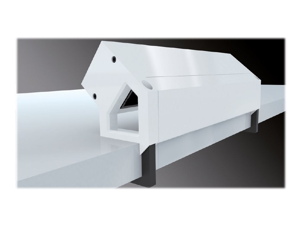 BACHMANN DESK2 3x Schutzkontakt GST18 Inox - Vorderansicht