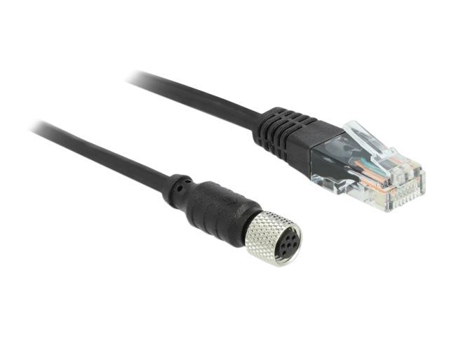 NAVILOCK Anschlusskabel M8 Buchse wasserdicht Seriell zu RJ45 Stecker 2,8m - Verpackung