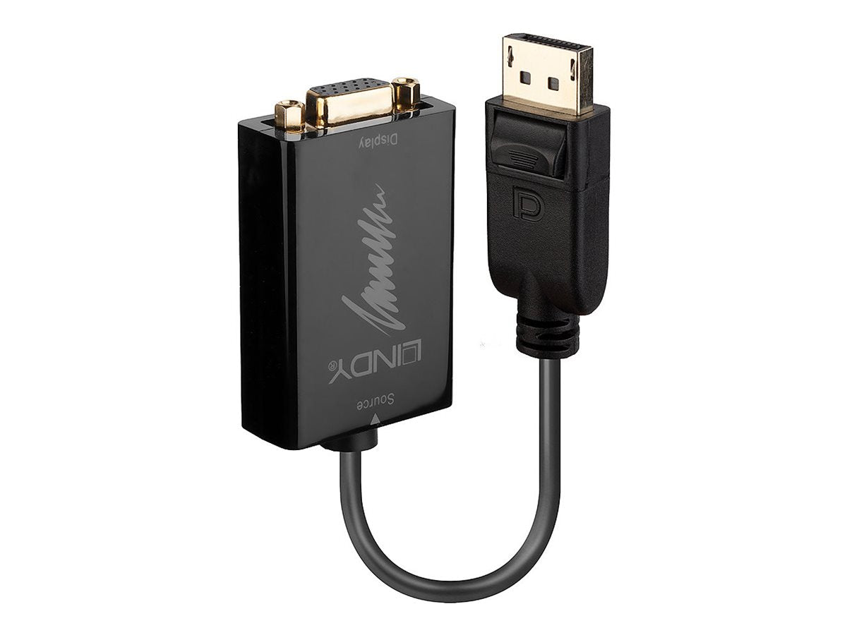 LINDY DP an VGA Adapter Classic aktiv - Vorderansicht