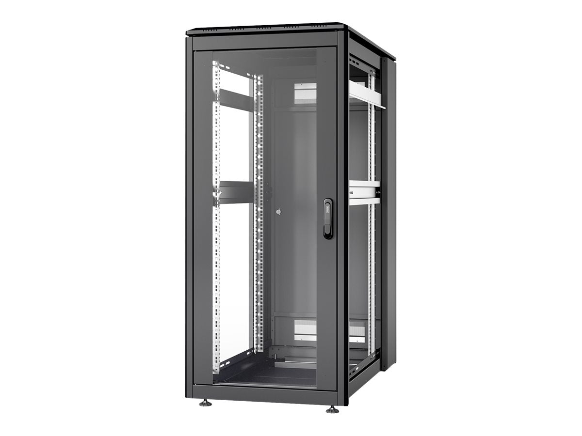 DIGITUS DN-31101-B 26HE Netzwerkschrank Vorderansicht
