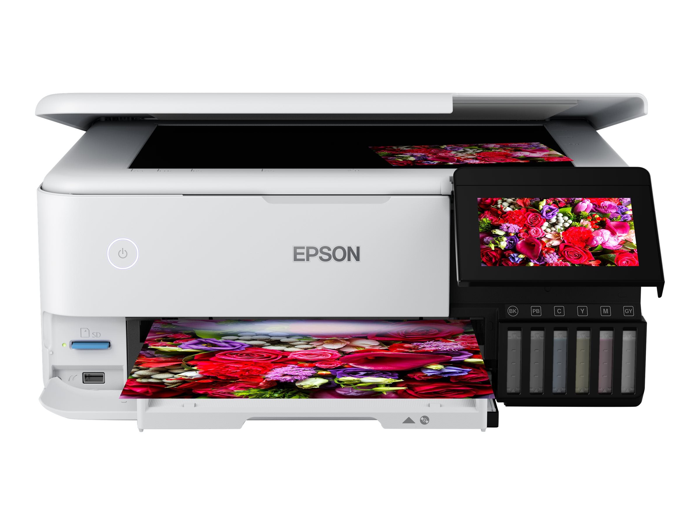 EPSON EcoTank ET-8500 Multifunktionsdrucker Vorderansicht
