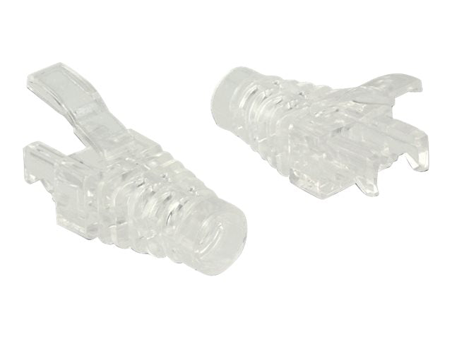 DELOCK Knickschutz RJ45 Crimp+Cut Stecker Vorderansicht
