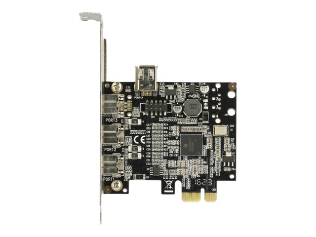 DELOCK PCI Express Karte Vorderansicht