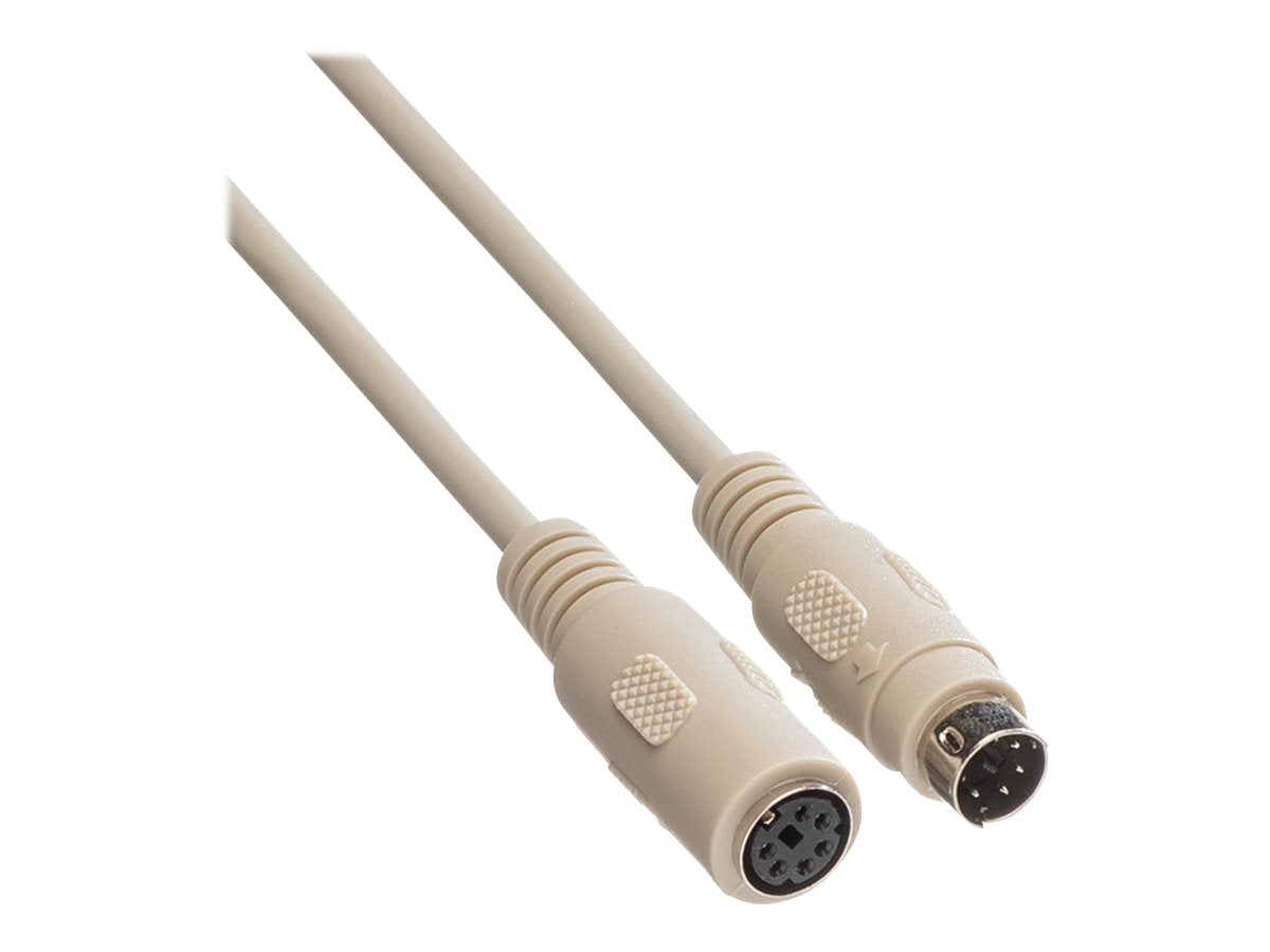 ROLINE Tastatur-Kabel-PS/2 ST/BU 3m Vorderansicht