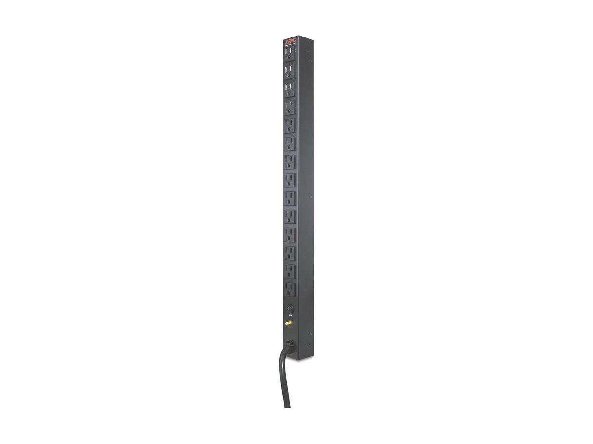 APC Power distribution strip rack-mountable AC 120V input NEMA L5-20 output connectors 14 NEMA 5-15 3