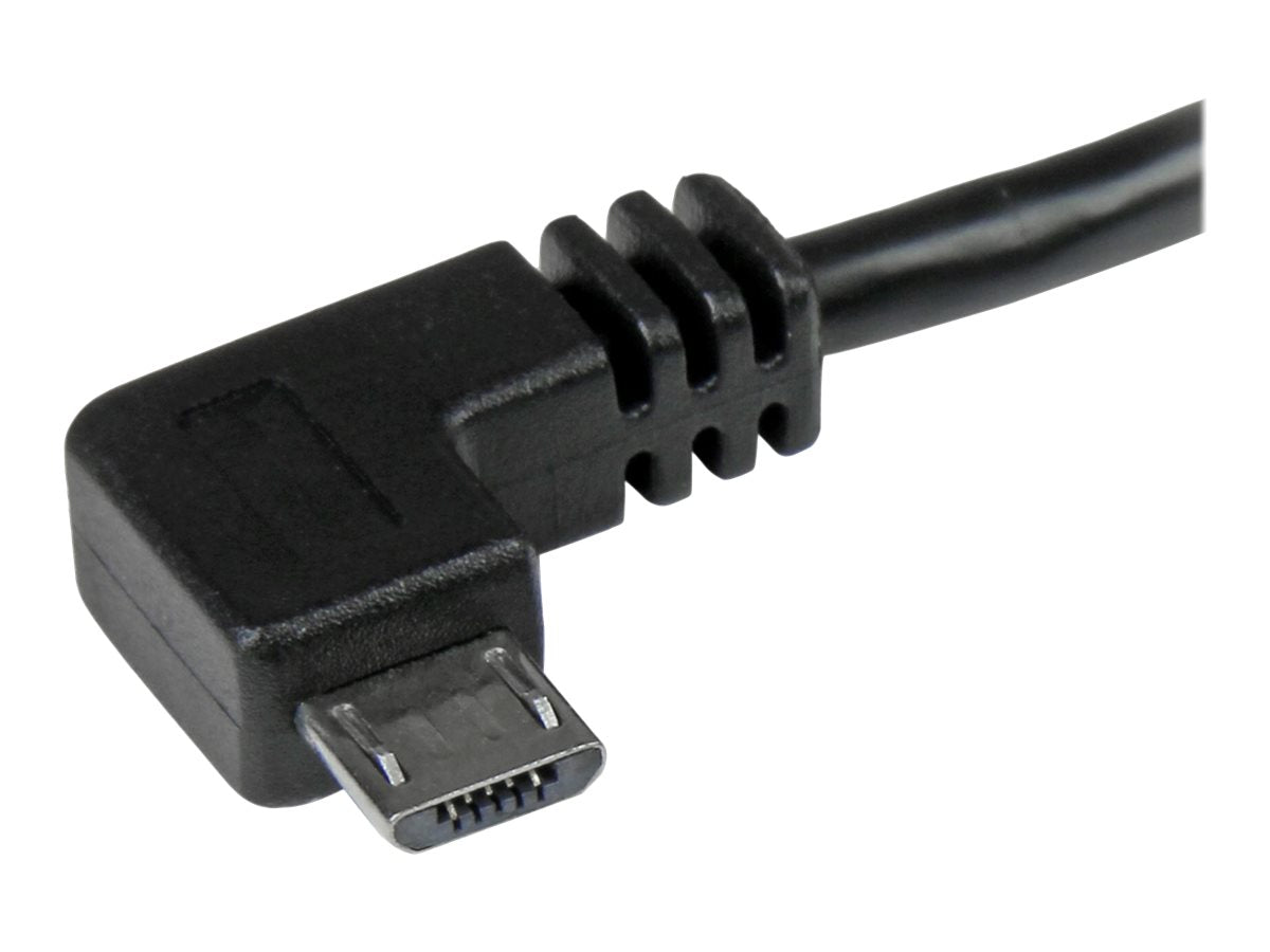 STARTECH.COM Micro-USB Kabel mit rechtsgewinkelten Anschlüssen - Vorderansicht