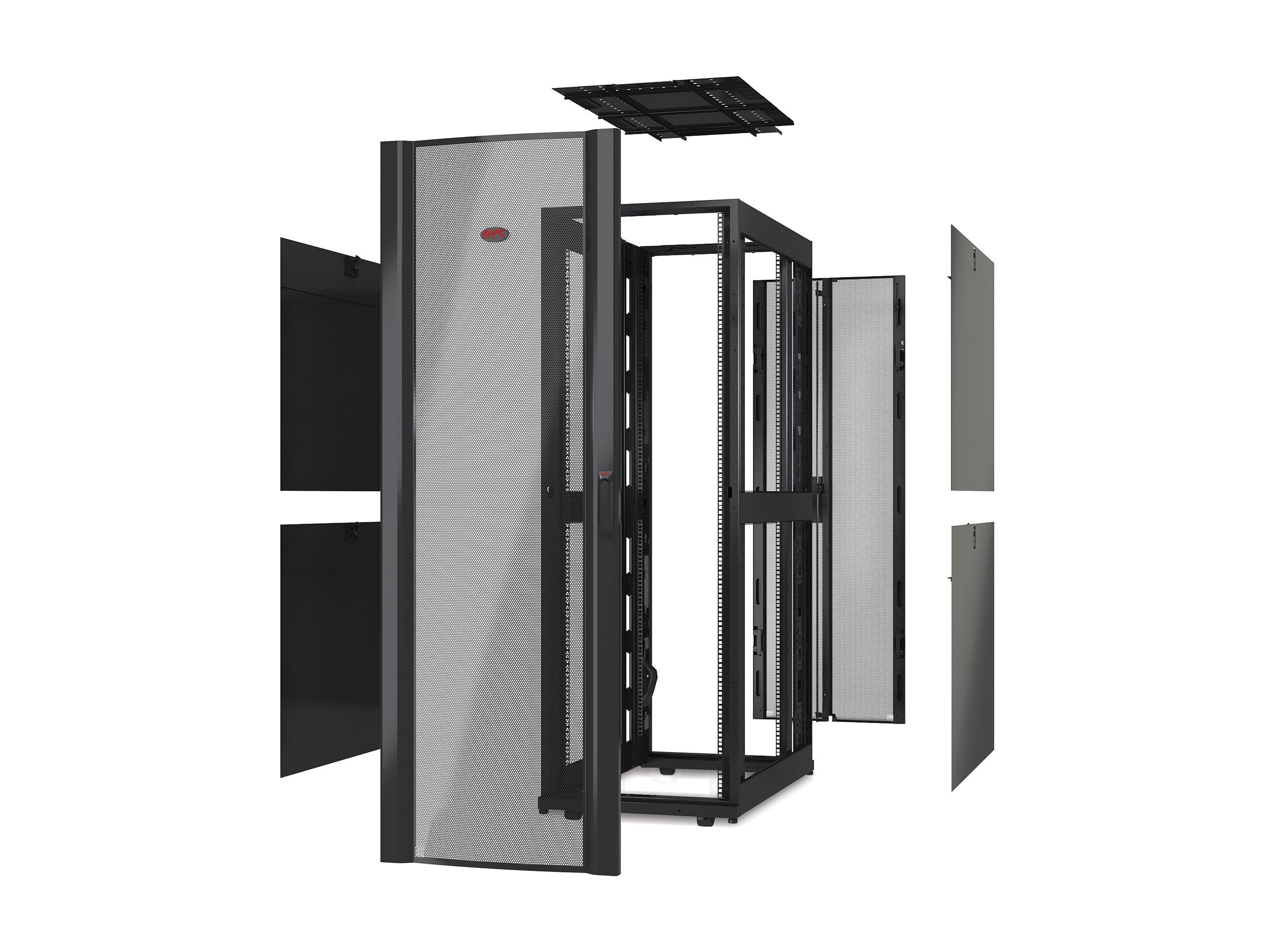 APC NetShelter SX Deep Enclosure Innenansicht