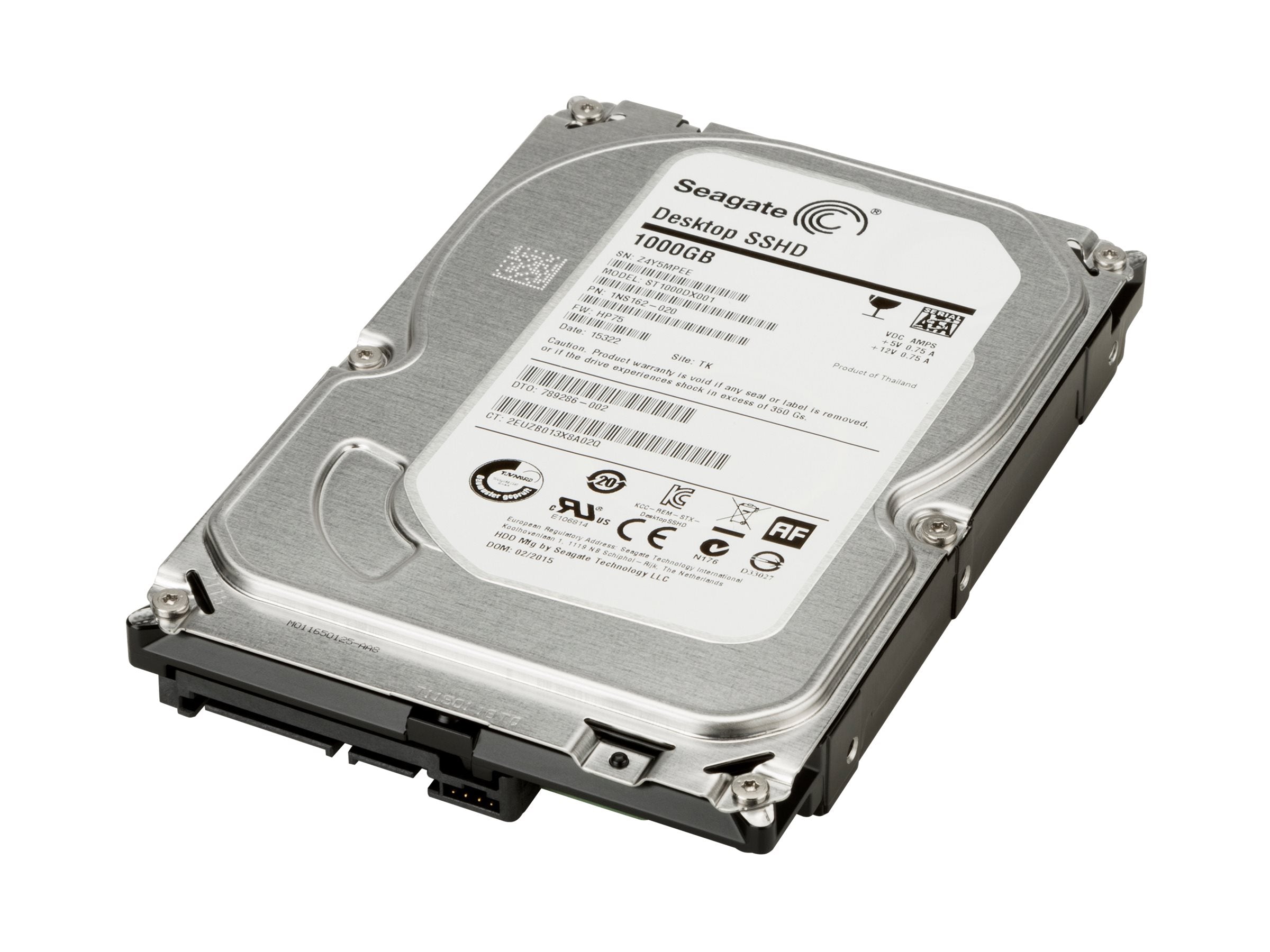 HP 500GB SATA 6Gb/s 7200 HDD Vorderansicht
