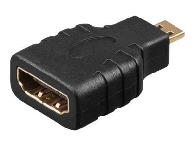 TECHLY Adapter HDMI Buchse 19 polig auf HDMI Micro D Stecker - Vorderansicht