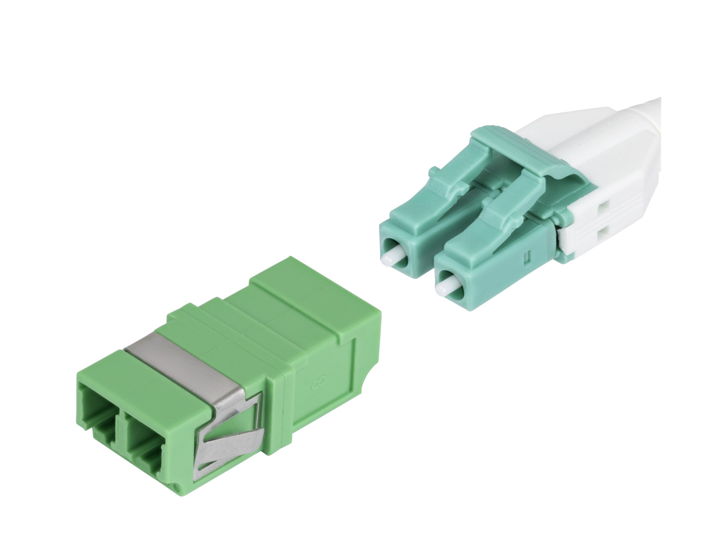 STARTECH.COM LC auf LC Kupplung 10er Pack OS2 Singlemode LC Glasfaser Kupplung im SC-Formfaktor ohne Flansch LC/APC Duplex Adapter
