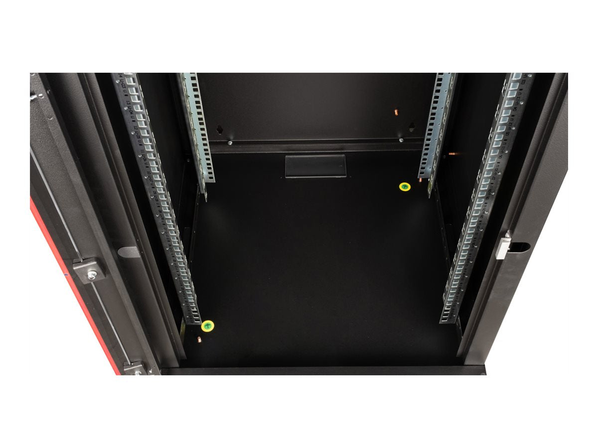 ROLINE Wandgehäuse Pro 48,26cm 19Zoll 16 HE 600x600 BxT schwarz - Seitenansicht
