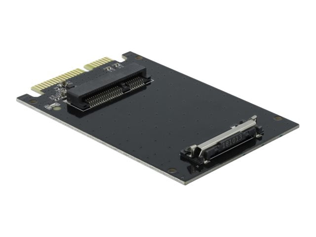 DELOCK SATA 22 Pin Stecker zu mSATA Slot Adapter Verpackung
