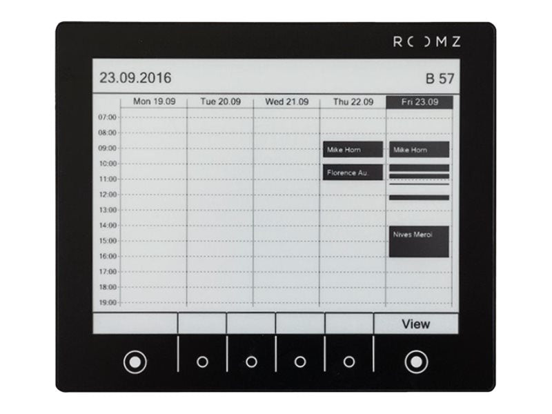 ROOMZ Display BLACK Seitenansicht