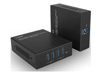 LINDY 100m USB 3.2 Gen 1 Cat.6A HDBaseT Extender
