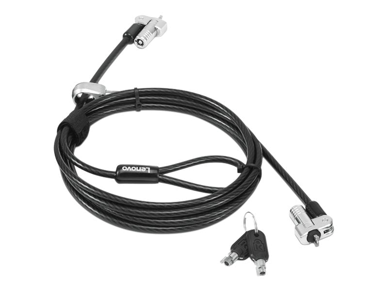 LENOVO Kensington NanoSaver Twin Head Cable Lock - Vorderansicht