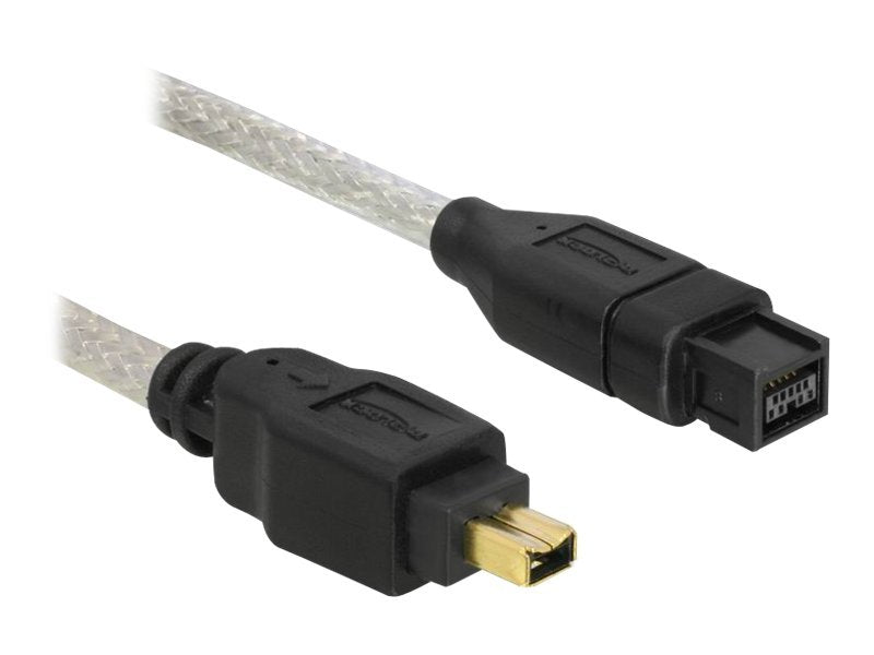 DELOCK Kabel FireWire B 3,0m St9/St4 Vorderansicht