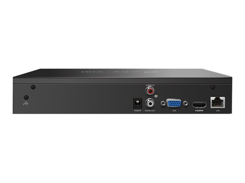 TP-LINK VIGI NVR1008H 8-Channel Netzwerk Videorekorder Rückansicht
