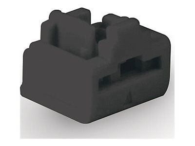 LINDY RJ45 Port Schlösse SCHWARZ Detailansicht