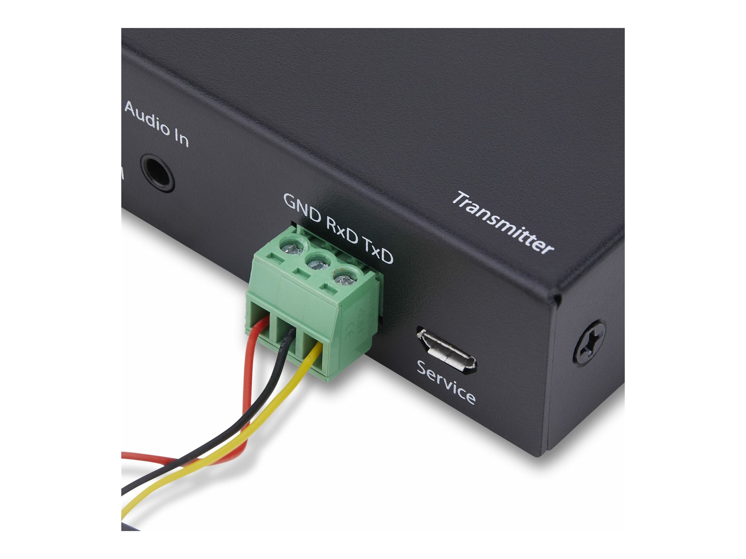 STARTECH.COM HDMI KVM Extender over IP-Netzwerk 4K 60Hz Treiberlos HDMI und USB uber Ethernet/CAT6 AVoIP Tx/Rx Kit