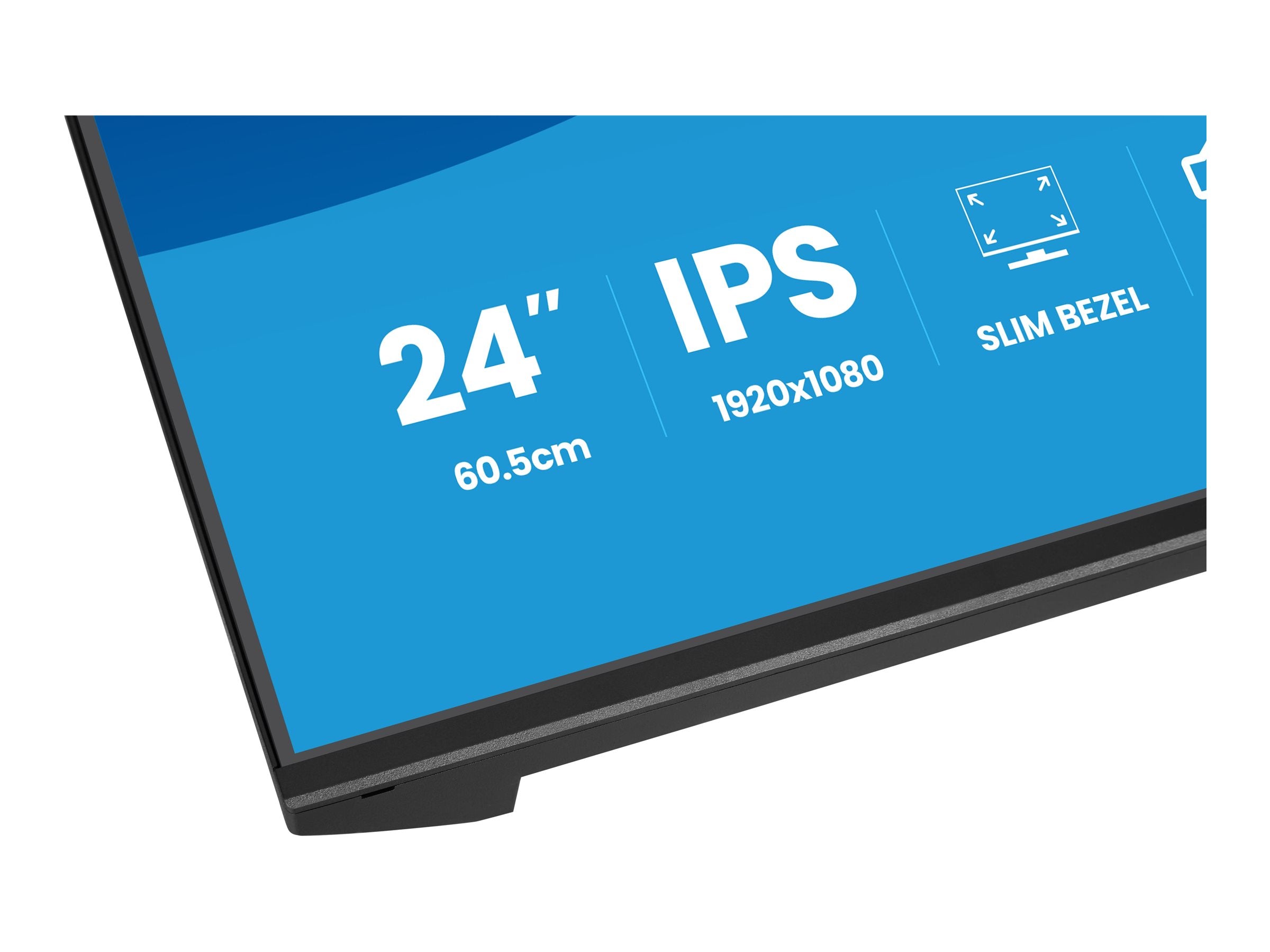 IIYAMA X2493HSU-B1 Monitor Rückansicht