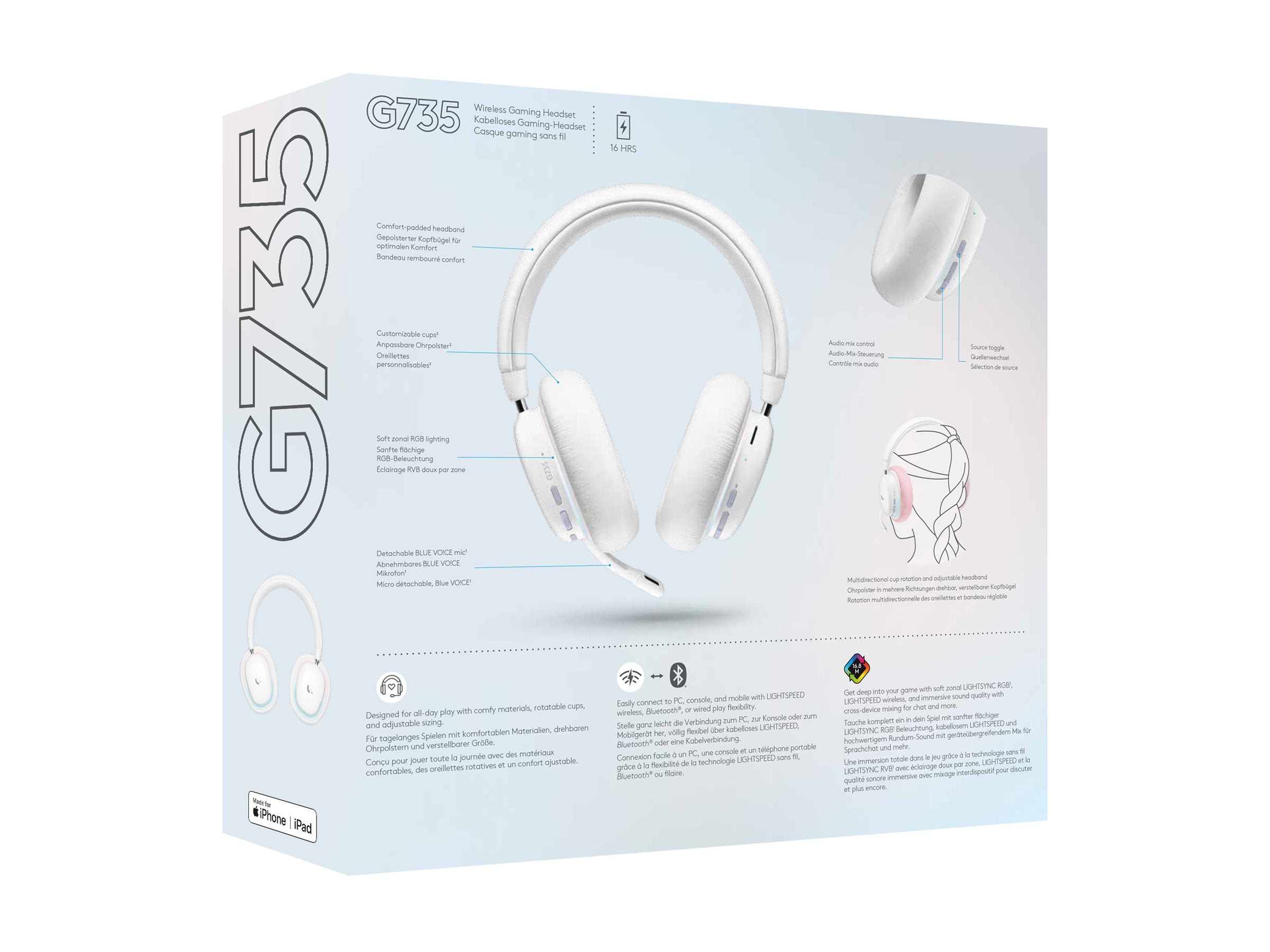LOGITECH G G735 Headset Verpackung
