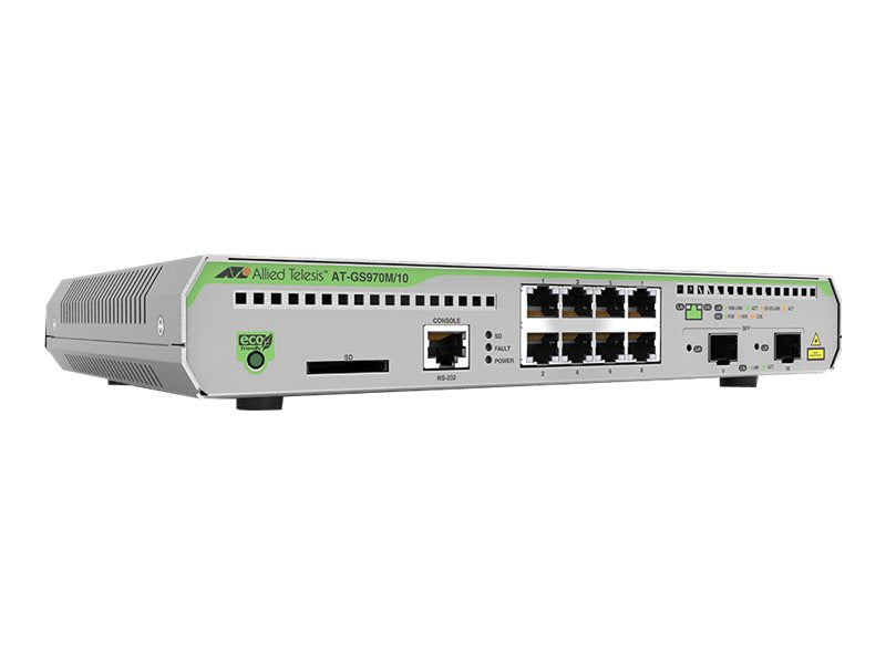 ALLIED TELESIS AT-GS970M/10-50 Switch Vorderansicht