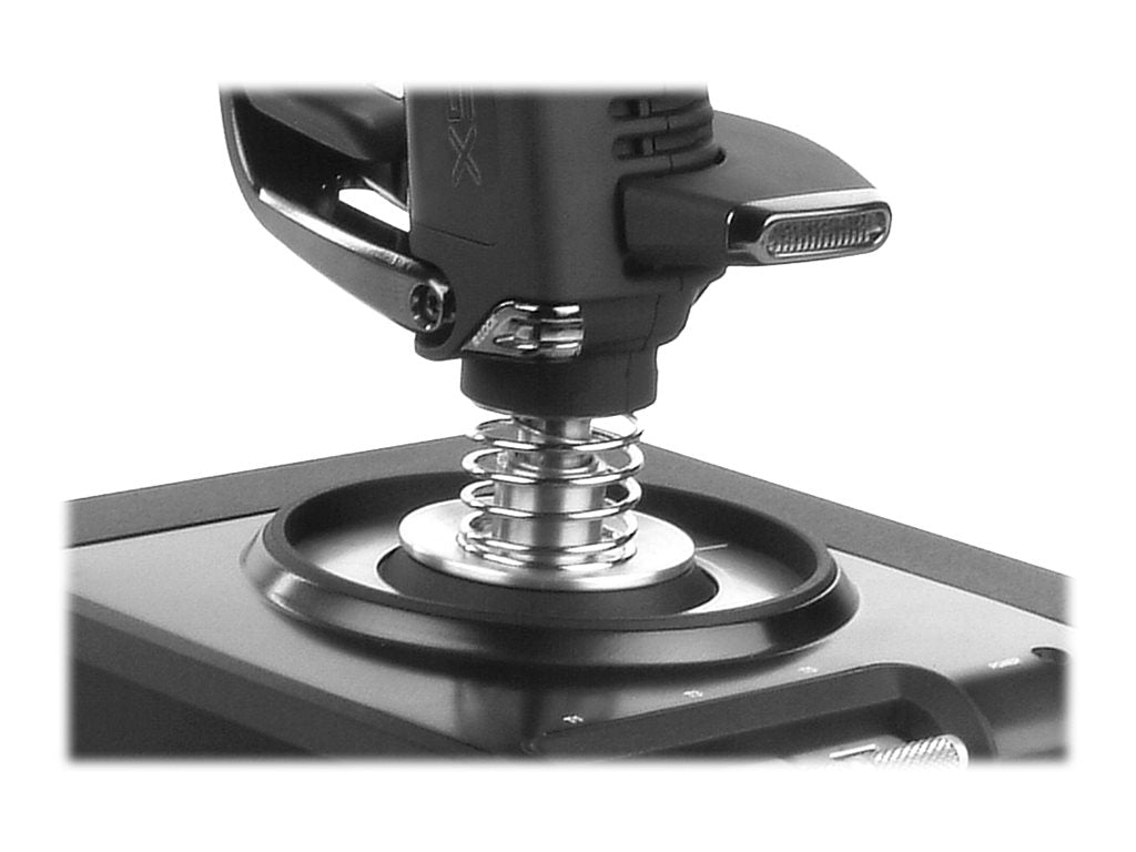 LOGITECH X52 Professional H.O.T.A.S. Joystick Seitenansicht