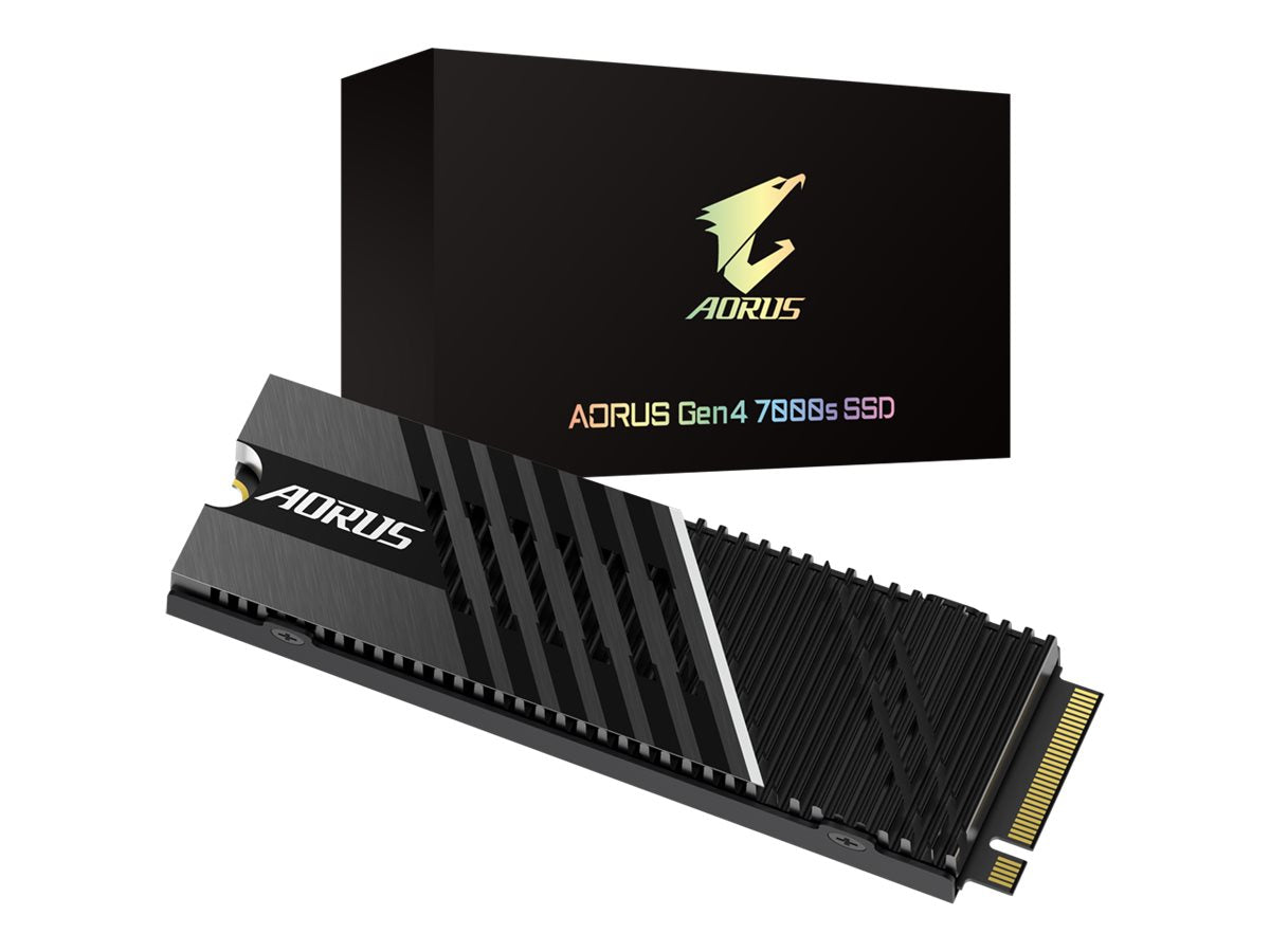 GIGABYTE AORUS Gen4 7000s 2TB M.2 SSD Vorderansicht