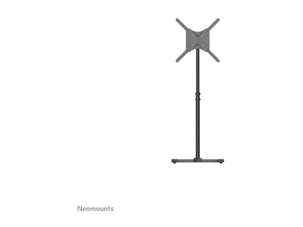 NEOMOUNTS NS-FS100BLACK Flat Screen Floor Stand Seitenansicht