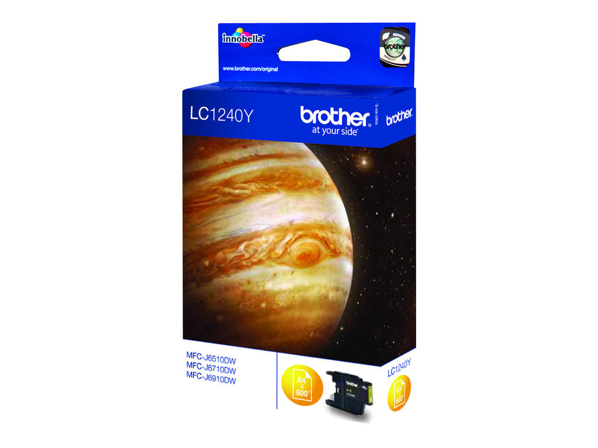BROTHER LC-1240 Tinte gelb Vorderansicht