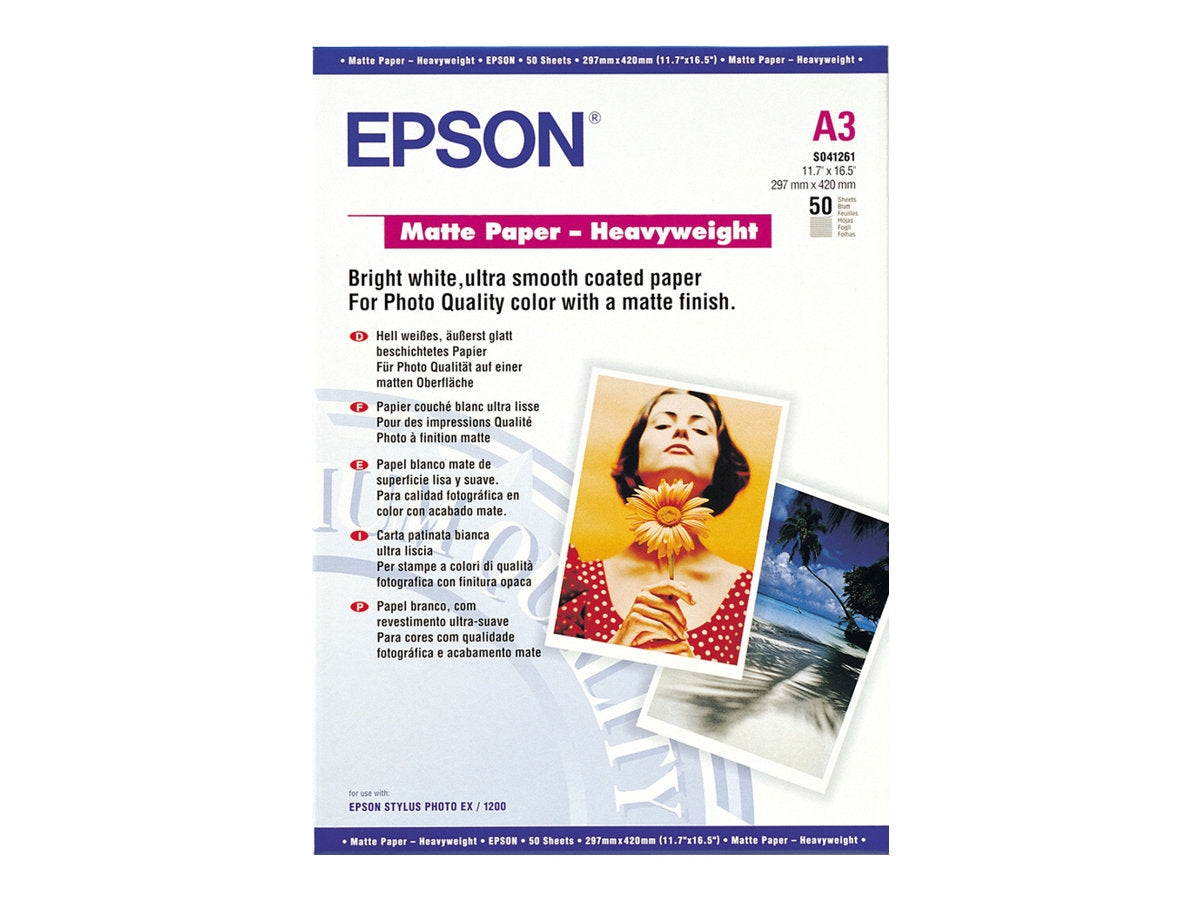 EPSON S041261 Matte heavyweight Papier Verpackung