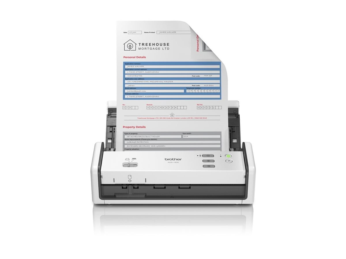 BROTHER ADS-1300 Document Scanner Vorderansicht