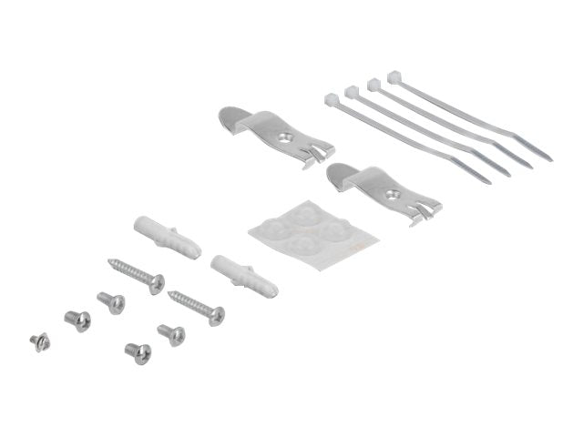 DELOCK Keystone Patchpanel 4 Port grau - Verpackung