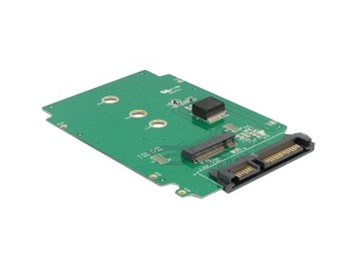 DELOCK Konverter SATA 22 Pin > M.2 Vorderansicht